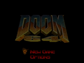 Doom 64 (Europe) Title Screen